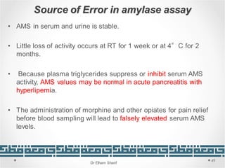 Unit 4: Plasma Enzyme tests in diagnosis | PDF