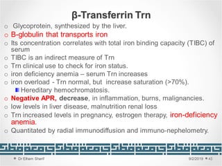 Trn Use Unit 2: Proteins, abnormalities and methods of proteins investigation | PDF