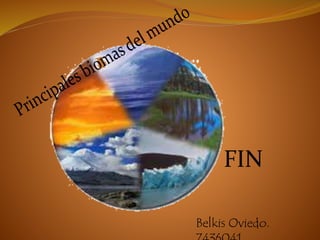 FIN 
Belkis Oviedo. 
7436041 
