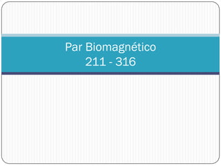 Par Biomagnético
211 - 316
 