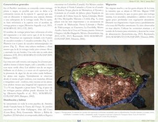 64
Bioma Nº 29, Año 3, marzo 2015
ISSN 2307-0560
Características generales
En el Pacífico mexicano es conocida como tortug...