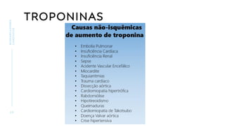 TROPONINAS
2 0
BIOMARCADORES
CARDÍACOS
 