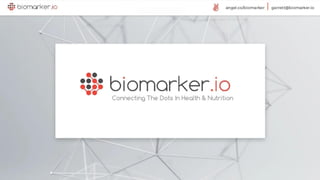 Biomarker Labs Pitch Deck