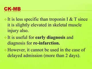 ck mb in myocardial infarction
