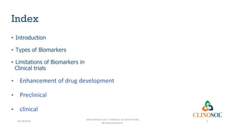 Biomarkers in Clinical Trials: Enhancing Drug Development | PPTX