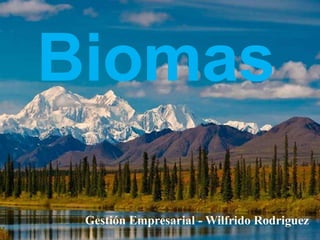 Biomas
Gestión Empresarial - Wilfrido Rodriguez
 