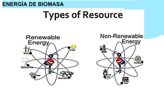 ENERGÍA DE BIOMASA
 