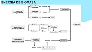 ENERGÍA DE BIOMASA
 