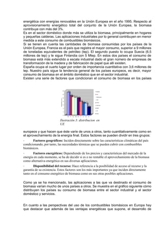 energética con energías renovables en la Unión Europea en el año 1995. Respecto al
aprovisionamiento energético total del ...