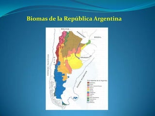 Biomas de la República Argentina 