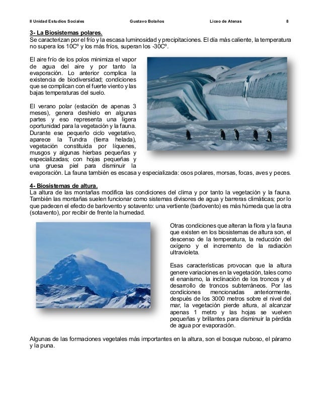 Biosistemas Del Planeta