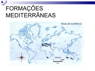 FORMAÇÕES
MEDITERRÂNEAS
 
