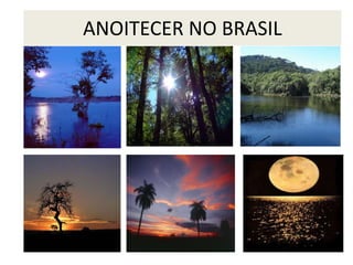 ANOITECER NO BRASIL
 