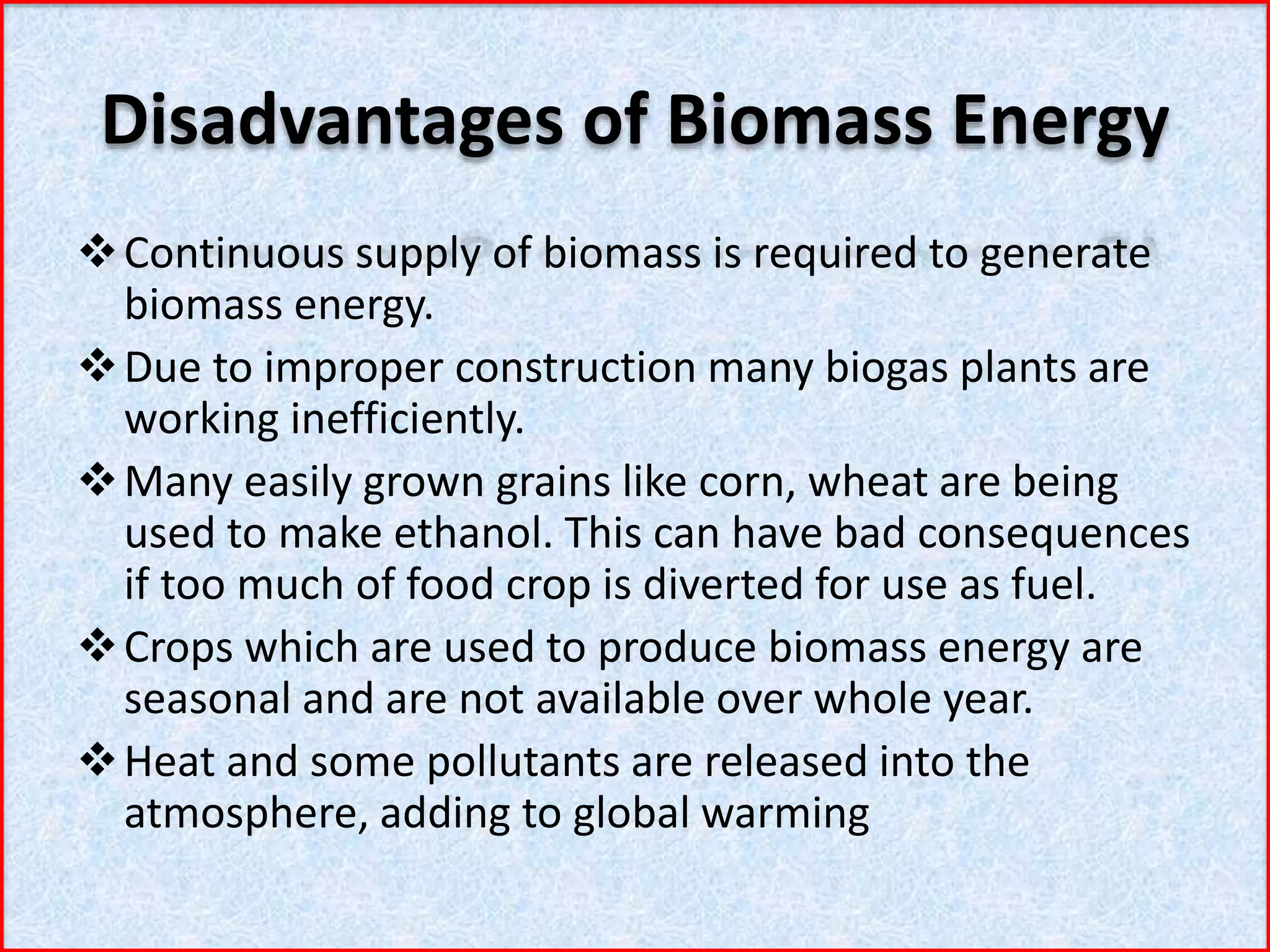 Biomass as a Source of Energy | PPTX