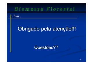 Biomassa Florestal