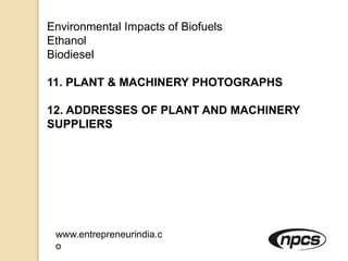 Biomass Based Products (Biochemicals, Biofuels, Activated Carbon) | PPTX