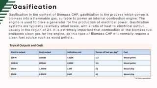 biomass boiler to steam turbine to power generation | PDF