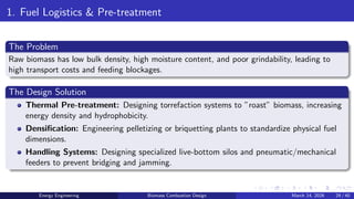Design and Engineering of Biomass Combustion and Co-Firing in Power ...
