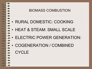 Biomass conversion for energy | PDF