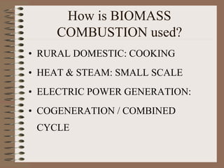 Biomass Conversion methods for Energy | PDF