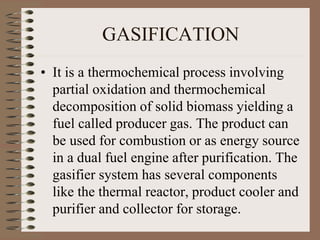 Biomass Conversion methods for Energy | PDF