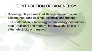 Bio mass Energy