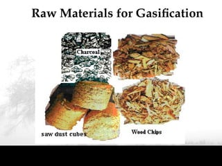 Raw Materials for Gasification
 