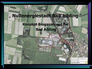 „  Nullenergiestadt Bad Aibling  “   Konzept Biogasanlage für  Bad Aibling 