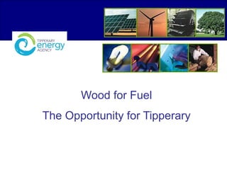 Wood for Fuel
The Opportunity for Tipperary

 