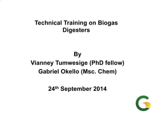 From (bio)mass to (bio)gas - or, how to best utilize urban slaughter waste