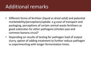 From (bio)mass to (bio)gas - or, how to best utilize urban slaughter waste