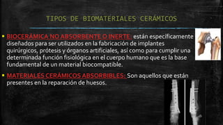 Biomateriales terminado natalia y anabel | PPTX