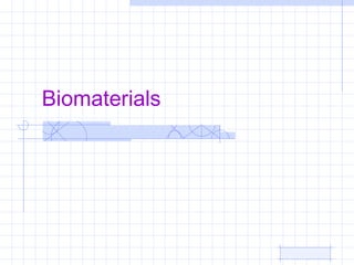 Biomaterials

 