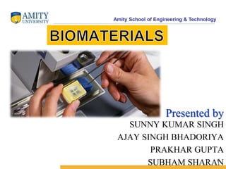 Amity School of Engineering & Technology
1
SUNNY KUMAR SINGH
AJAY SINGH BHADORIYA
PRAKHAR GUPTA
SUBHAM SHARAN
Presented by
 