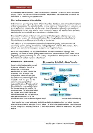 Biomaterials and Bioengineering by Donald El Wise