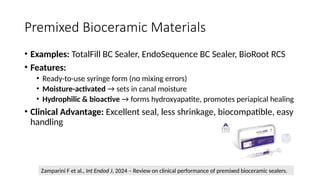 Biomaterials in Endodontics and conservative dentistry | PPTX