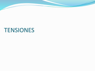 TENSIONES
 
