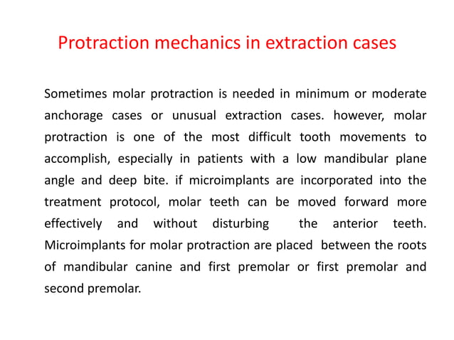 Biomechanical considerations in microimplants | PPT