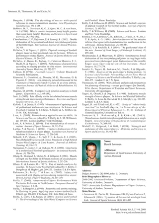 Soccer Goalkeepers: Improve Goalkeeping Skills with Resistance Training