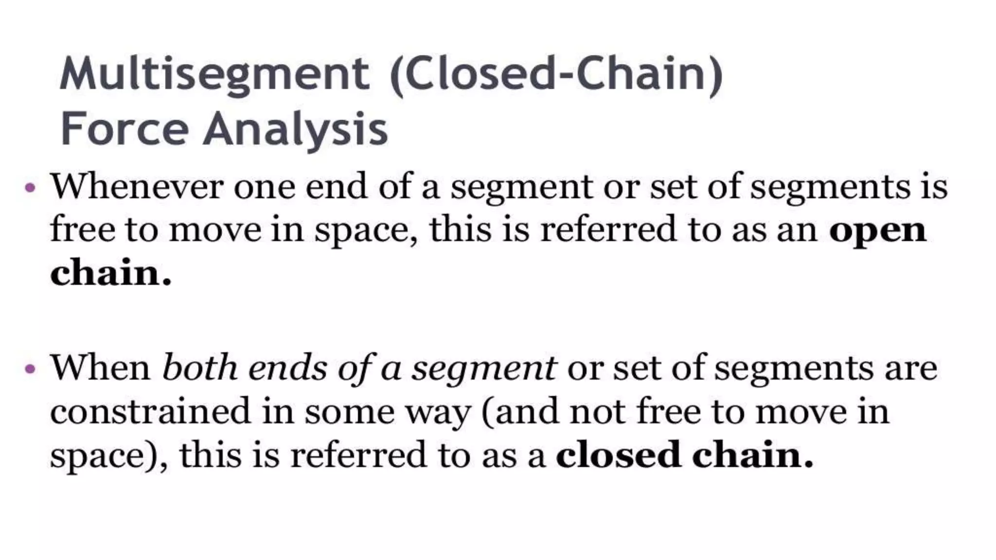 Biomechanical Applications to Joint Structure and Function