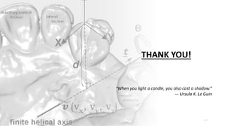 137
THANK YOU!
“When you light a candle, you also cast a shadow.”
— Ursula K. Le Guin
 