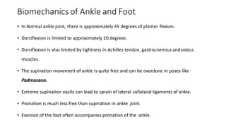 Biomechanics of-yoga | PPTX