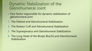 Biomechanics- Shoulder Joint!!!!!!!!!!!! | PPTX