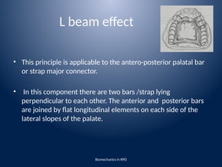 biomechanics of removable partial denture | PPTX
