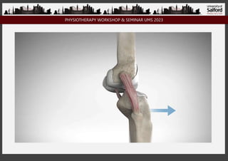 PHYSIOTHERAPY WORKSHOP & SEMINAR UMS 2023
 