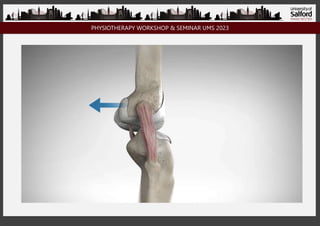 PHYSIOTHERAPY WORKSHOP & SEMINAR UMS 2023
 