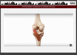 PHYSIOTHERAPY WORKSHOP & SEMINAR UMS 2023
 