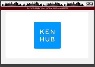 PHYSIOTHERAPY WORKSHOP & SEMINAR UMS 2023
 