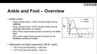 Biomechanics of foot and ankle | PPTX