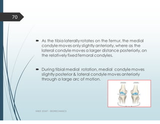 Tibia Arc Biomechanics of knee joint.dbbdndxbwjdjrjrjr | PDF